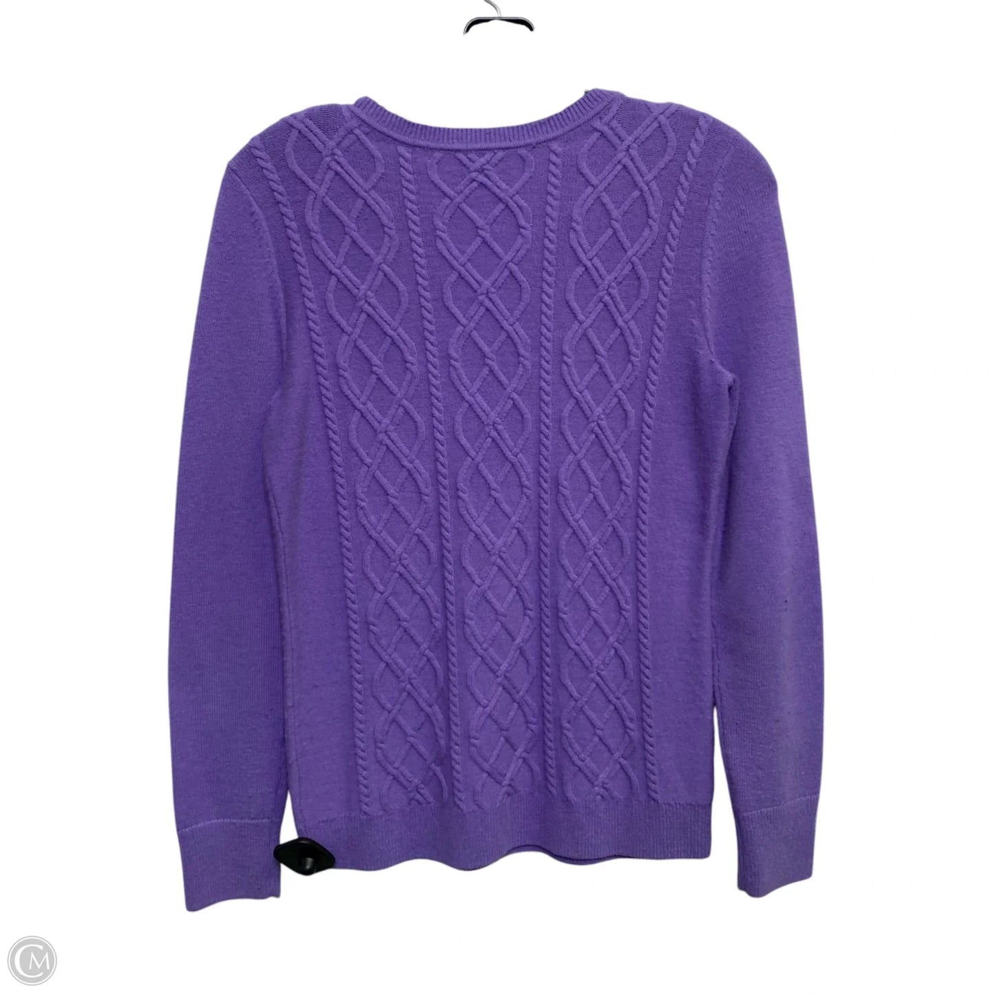 Sweater By Talbots In Purple, Size: Xs
