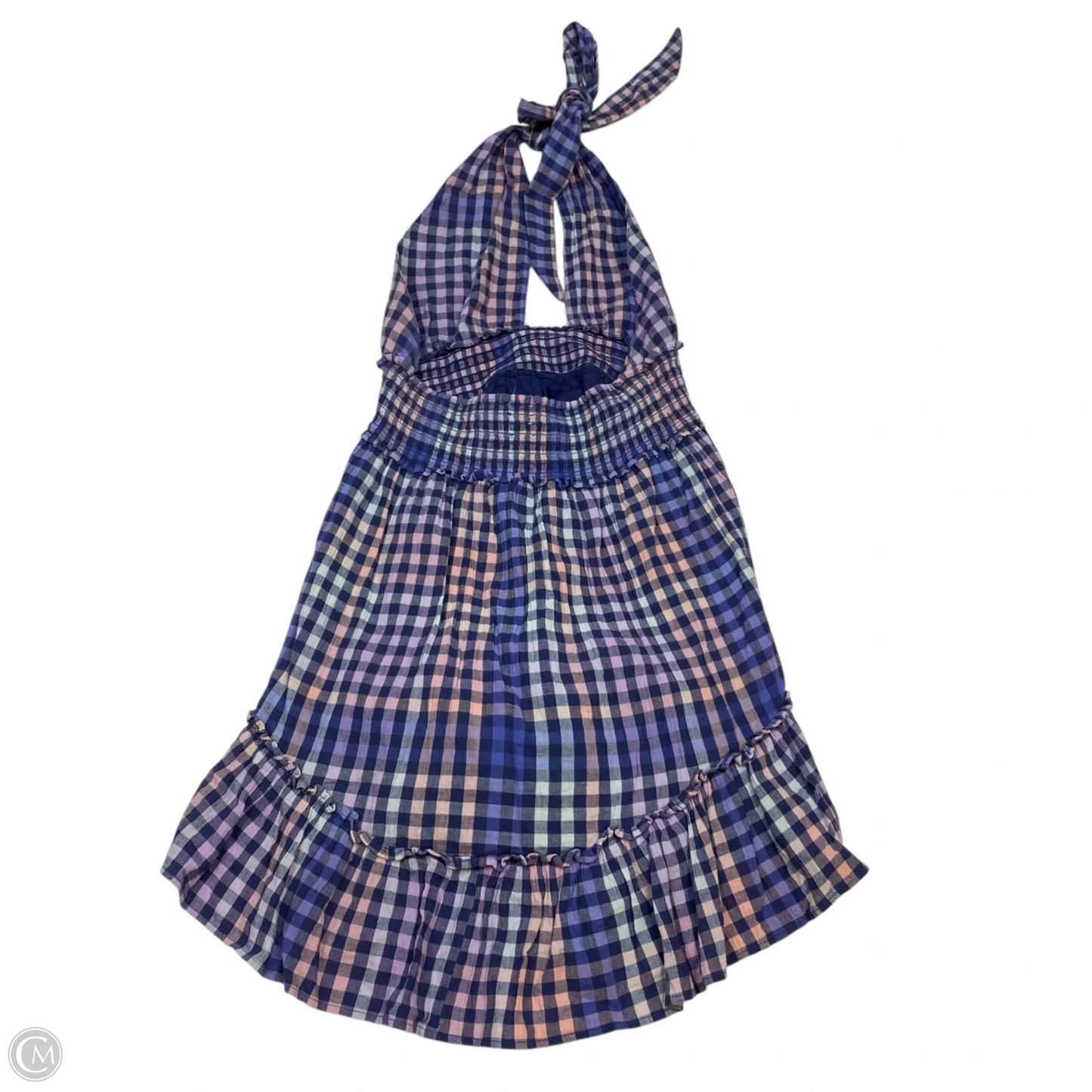 Dress Casual Short By Aerie In Blue & Pink, Size: S