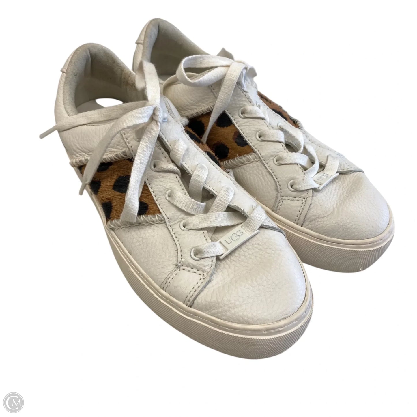 Shoes Designer By Ugg In Cream, Size: 7