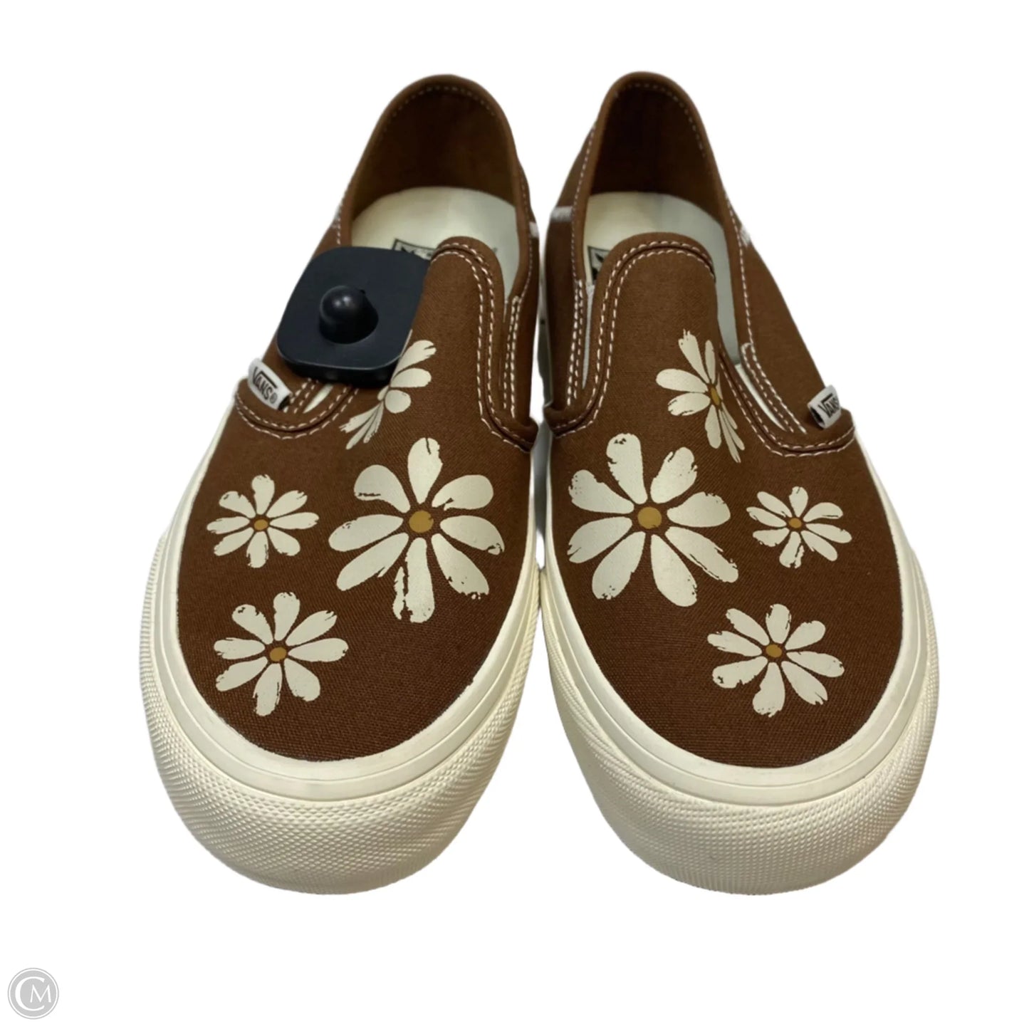 Shoes Sneakers By Vans In Brown, Size: 8.5