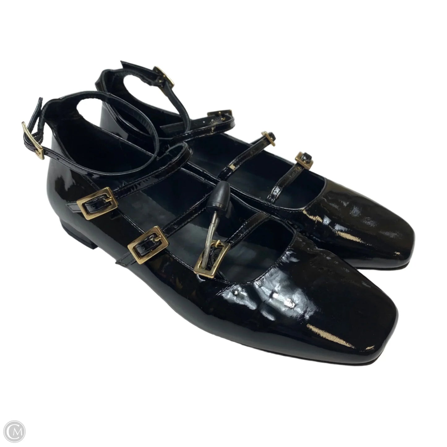 Shoes Flats By Alohas In Black, Size: 9.5