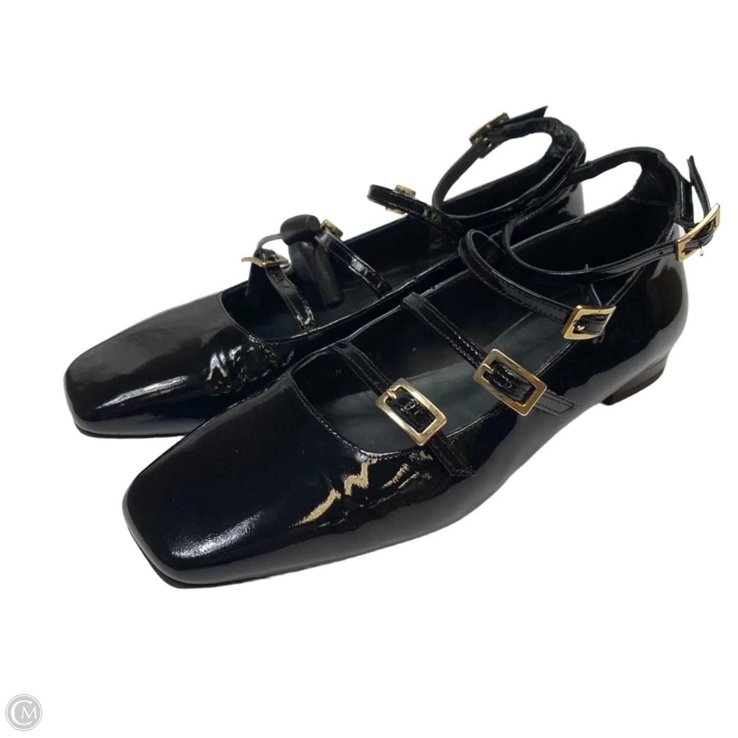 Shoes Flats By Alohas In Black, Size: 9.5