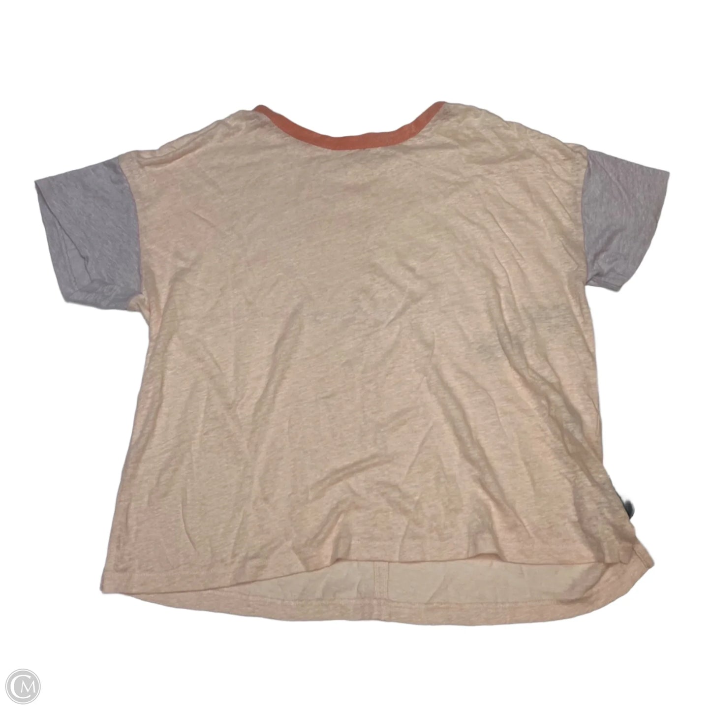 Top Short Sleeve Designer By Rag And Bone In Pink, Size: S
