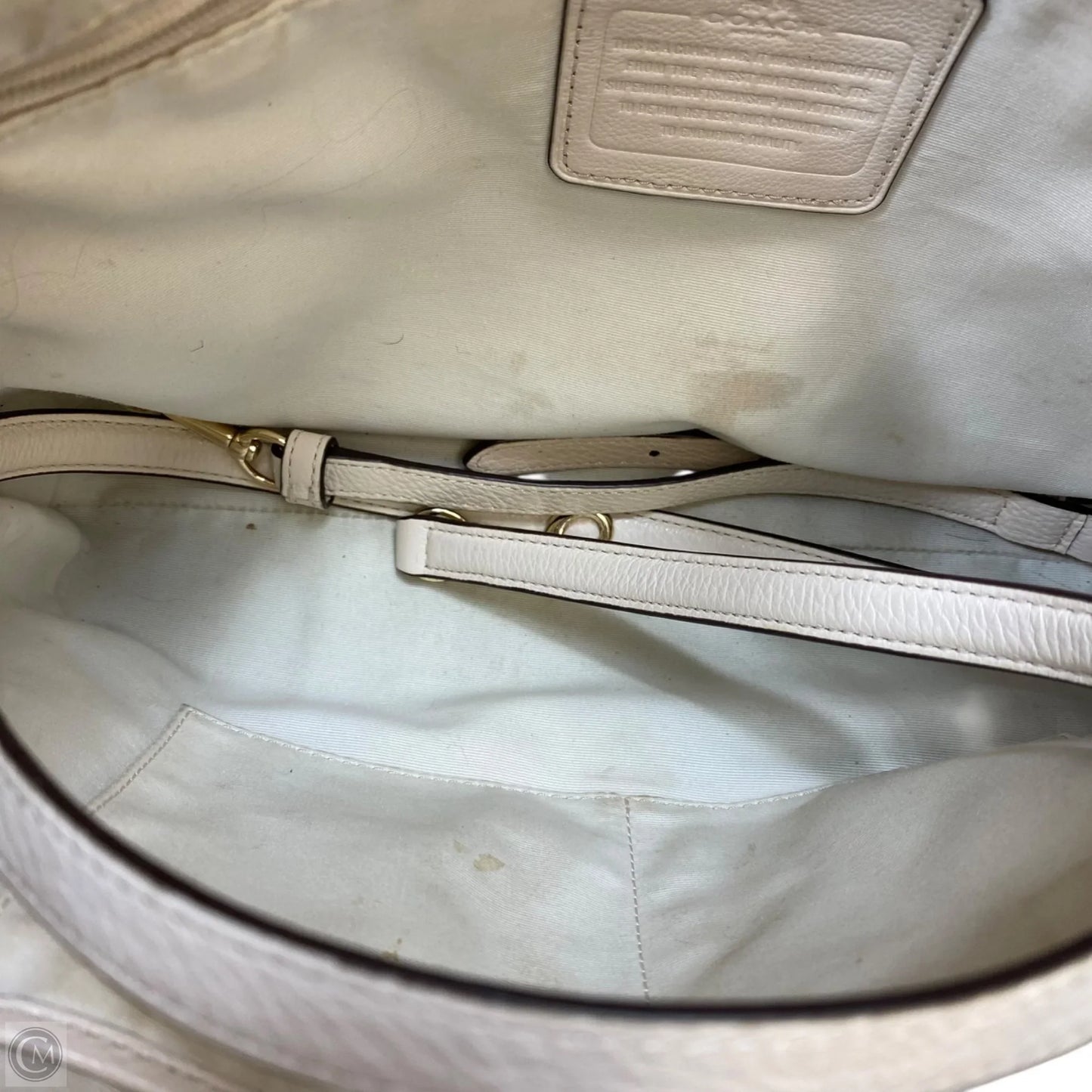 Handbag Designer By Coach, Size: Medium