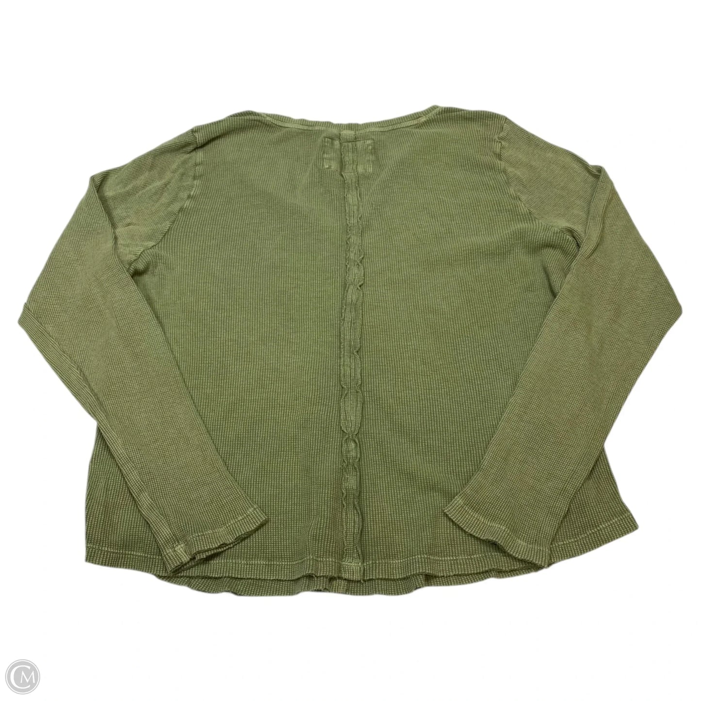 Top Long Sleeve By Pilcro In Green, Size: 2x