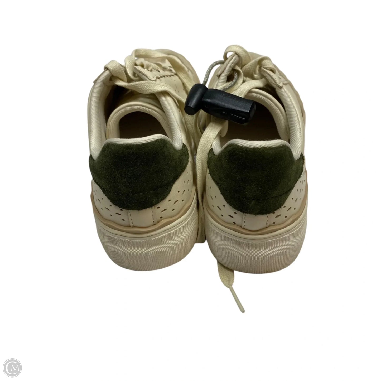 Pants Wide Leg By Cato In Green & Tan, Size: S