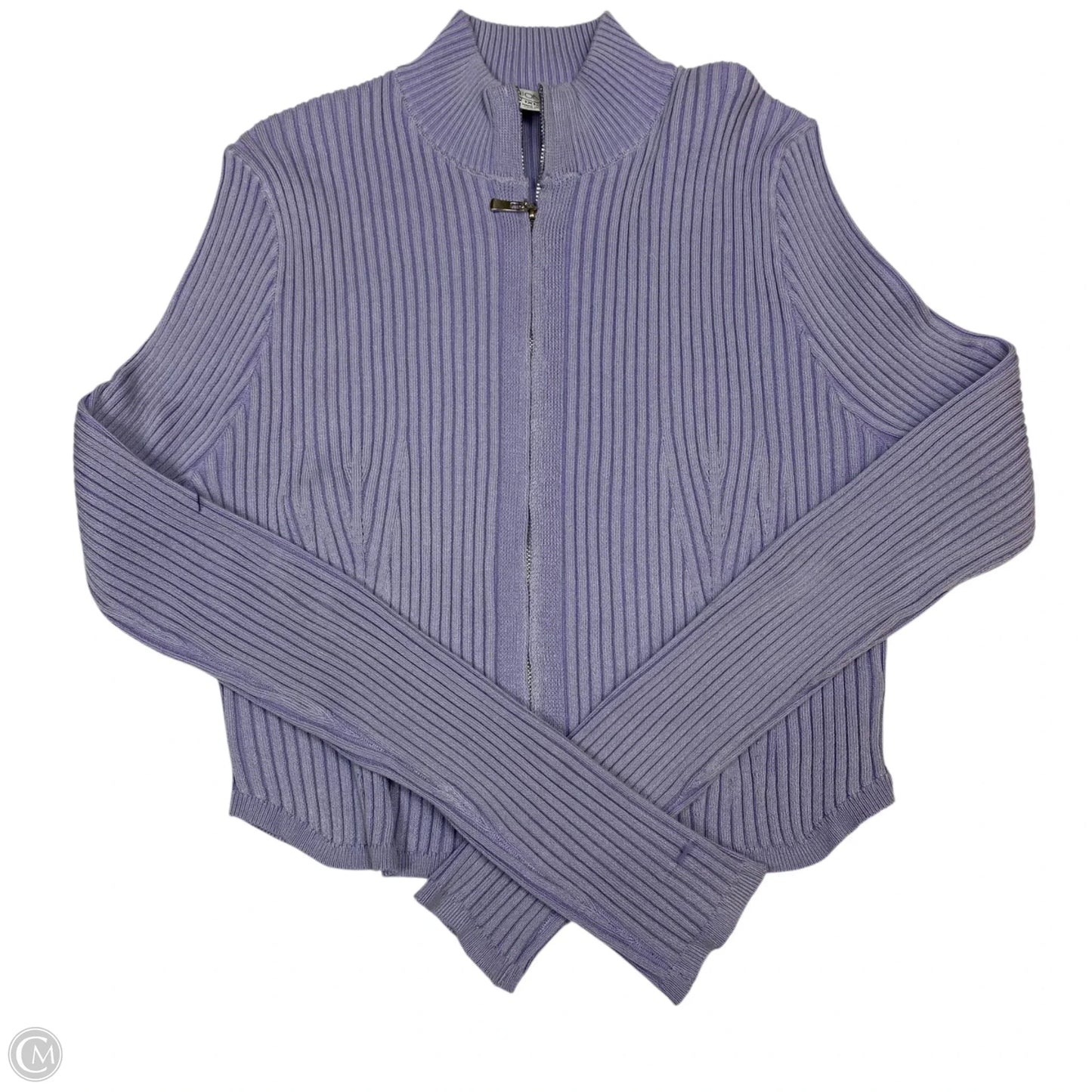 Cardigan By Fashion Nova In Purple, Size: 1x