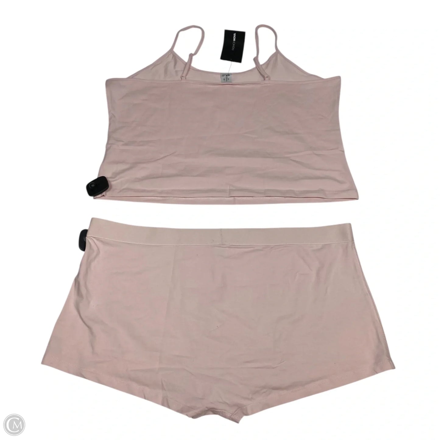 Lounge Set Shorts By Fashion Nova In Pink, Size: 3x