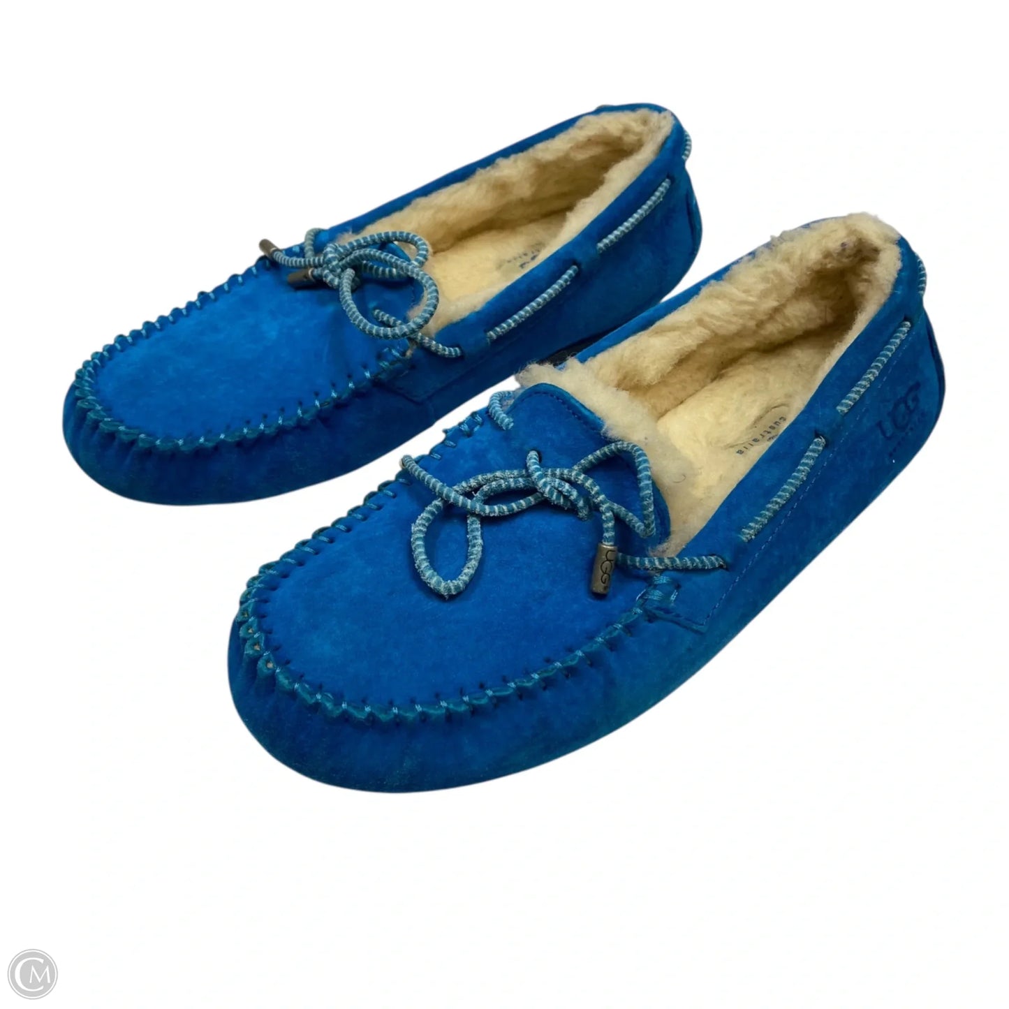 Shoes Designer By Ugg In Blue, Size: 7