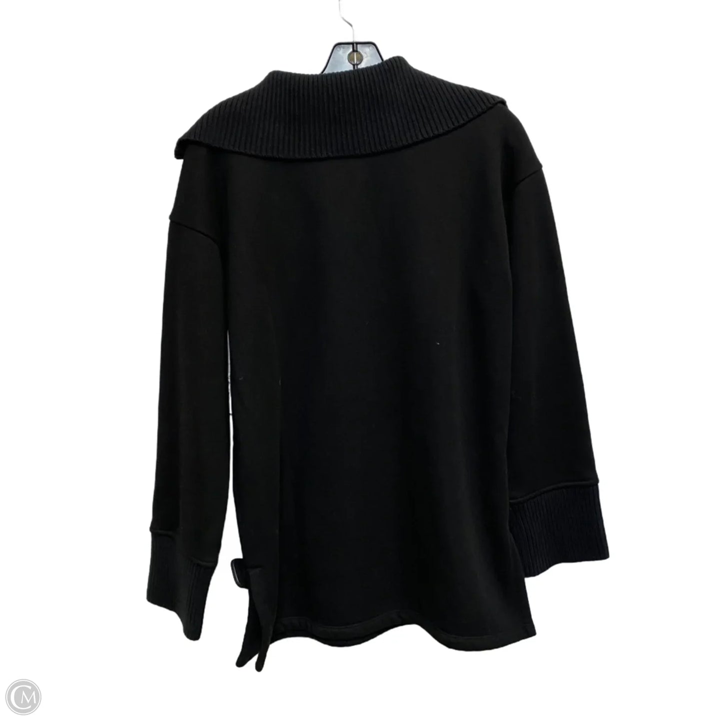 Sweatshirt Collar By Haven In Black, Size: S