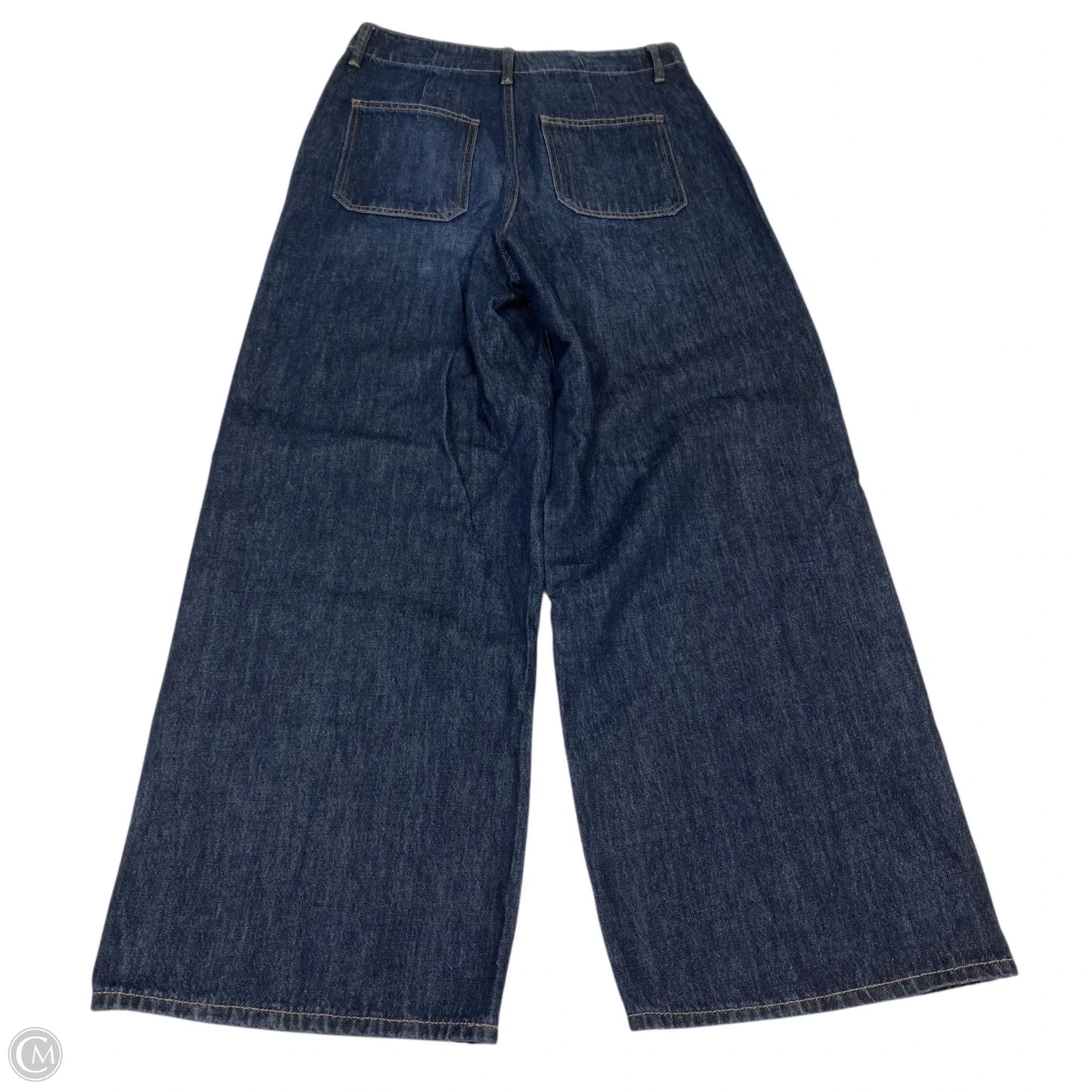 Jeans Wide Leg By Old Navy In Blue Denim, Size: 4