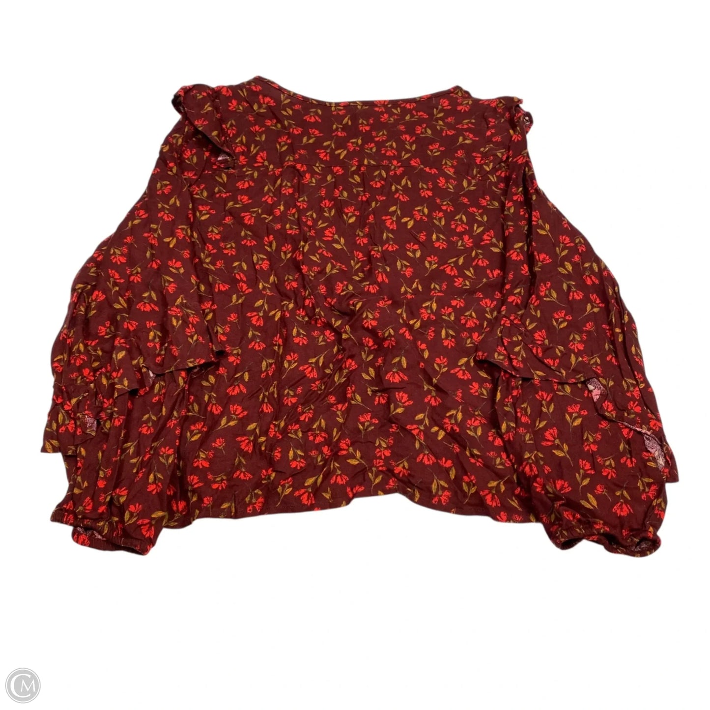 Top Long Sleeve By Sonoma In Rose Gold, Size: L