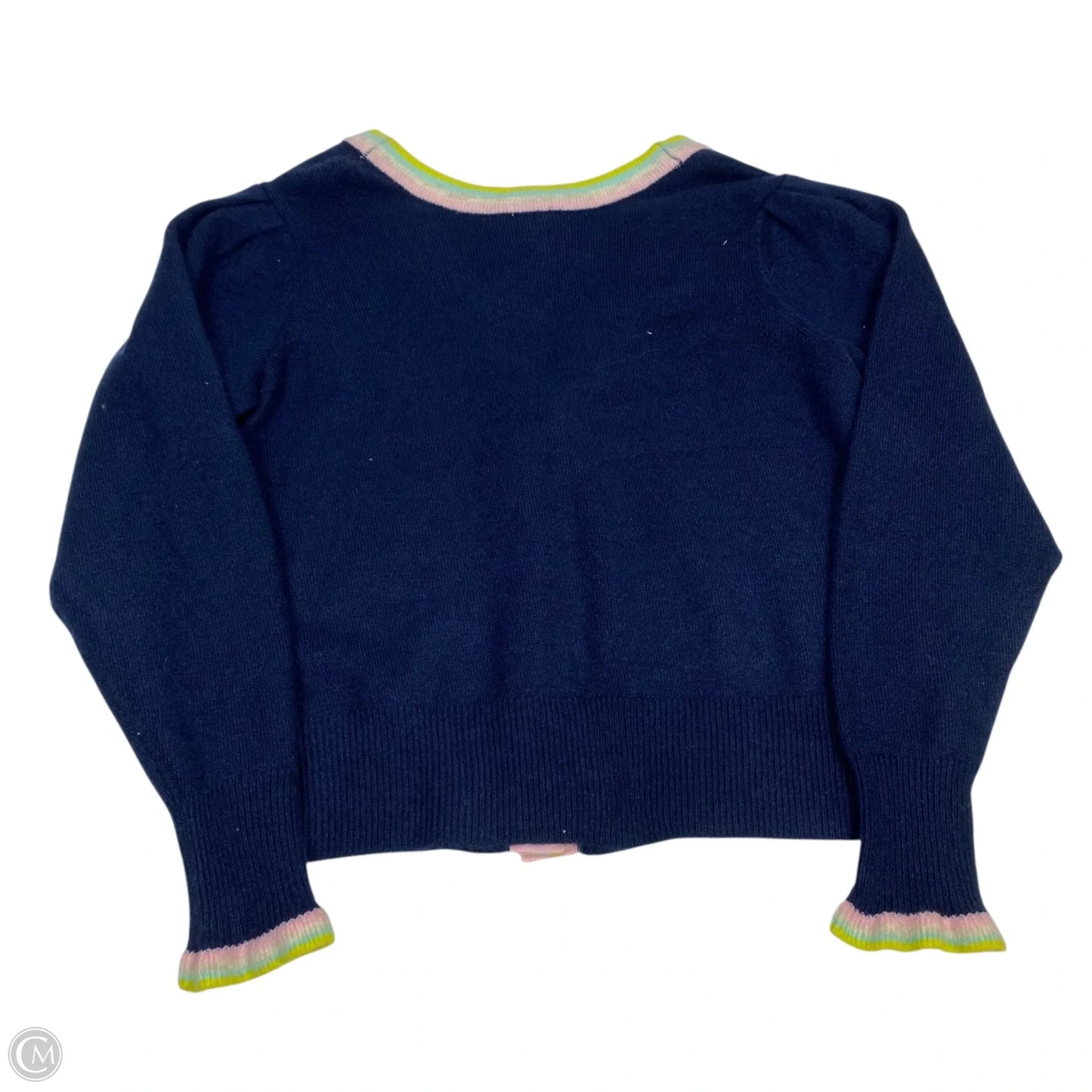 Sweater Cardigan By Crown And Ivy In Navy, Size: Xxl