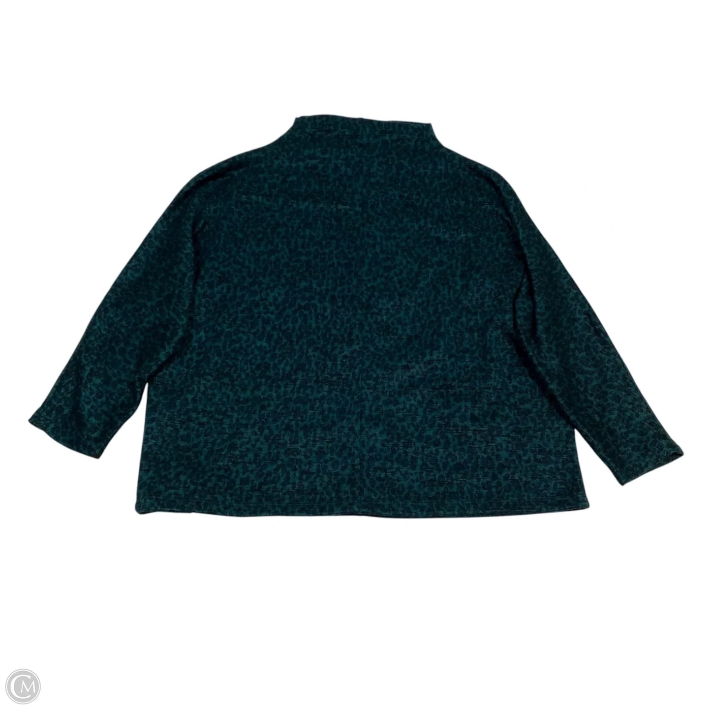 Top Long Sleeve By Banana Republic In Green, Size: Sp
