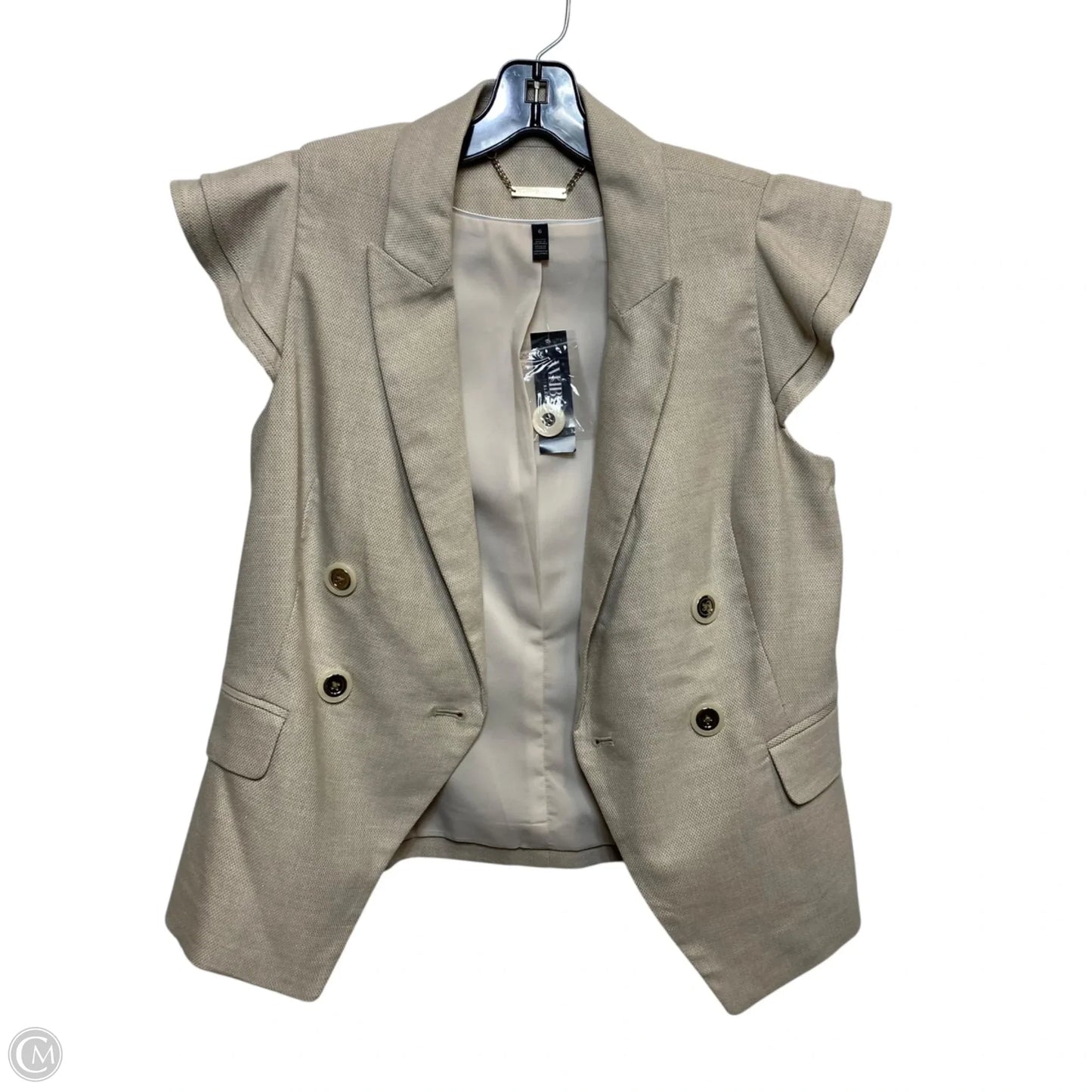 Blazer By White House Black Market In Tan, Size: S