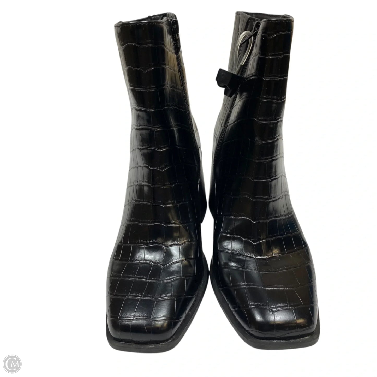 Boots Ankle Heels By Crown And Ivy In Black, Size: 8