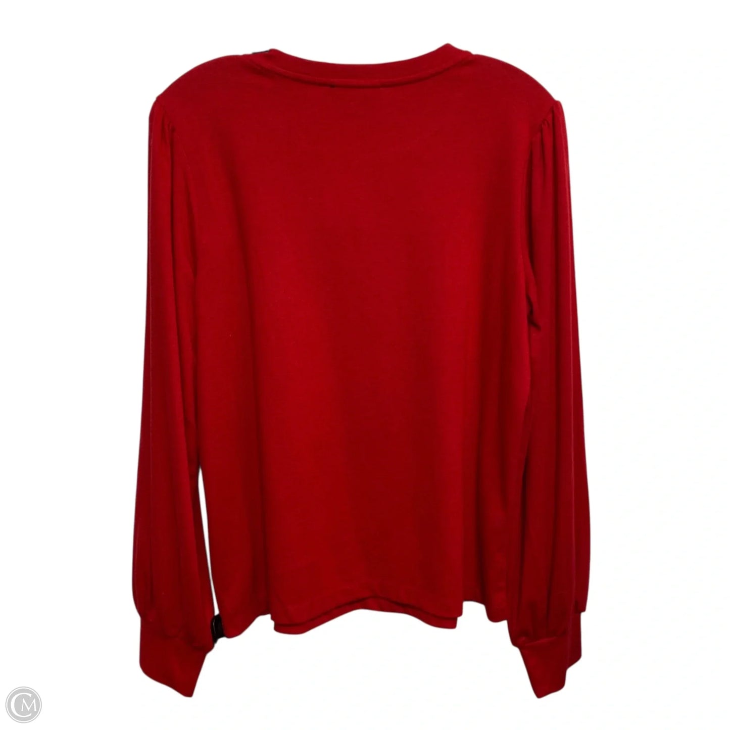 Top Long Sleeve By Social Standard By Sanctuary In Red, Size: M