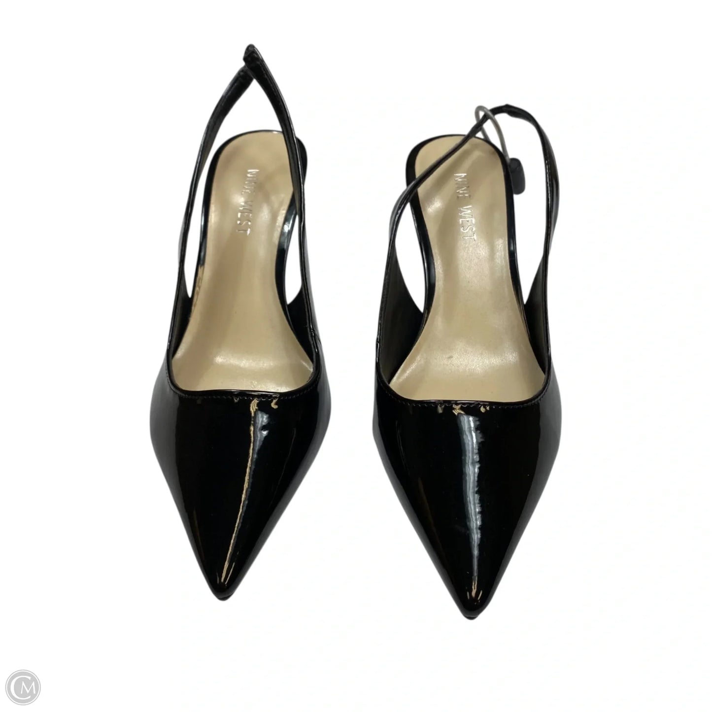 Shoes Heels Kitten By Nine West In Black, Size: 7.5