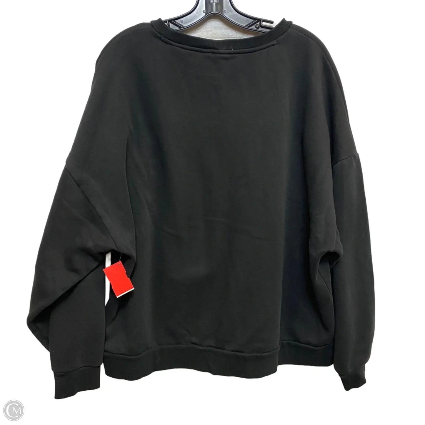 Athletic Sweatshirt Crewneck By Puma In Black, Size: Xxl