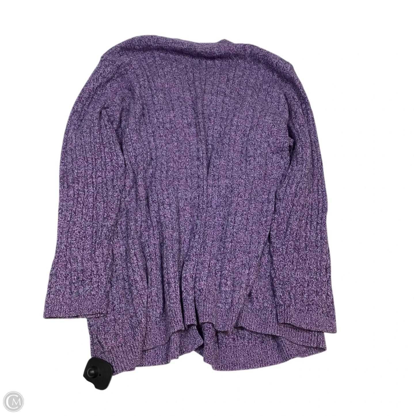 Cardigan By Kim Rogers In Purple, Size: 2x