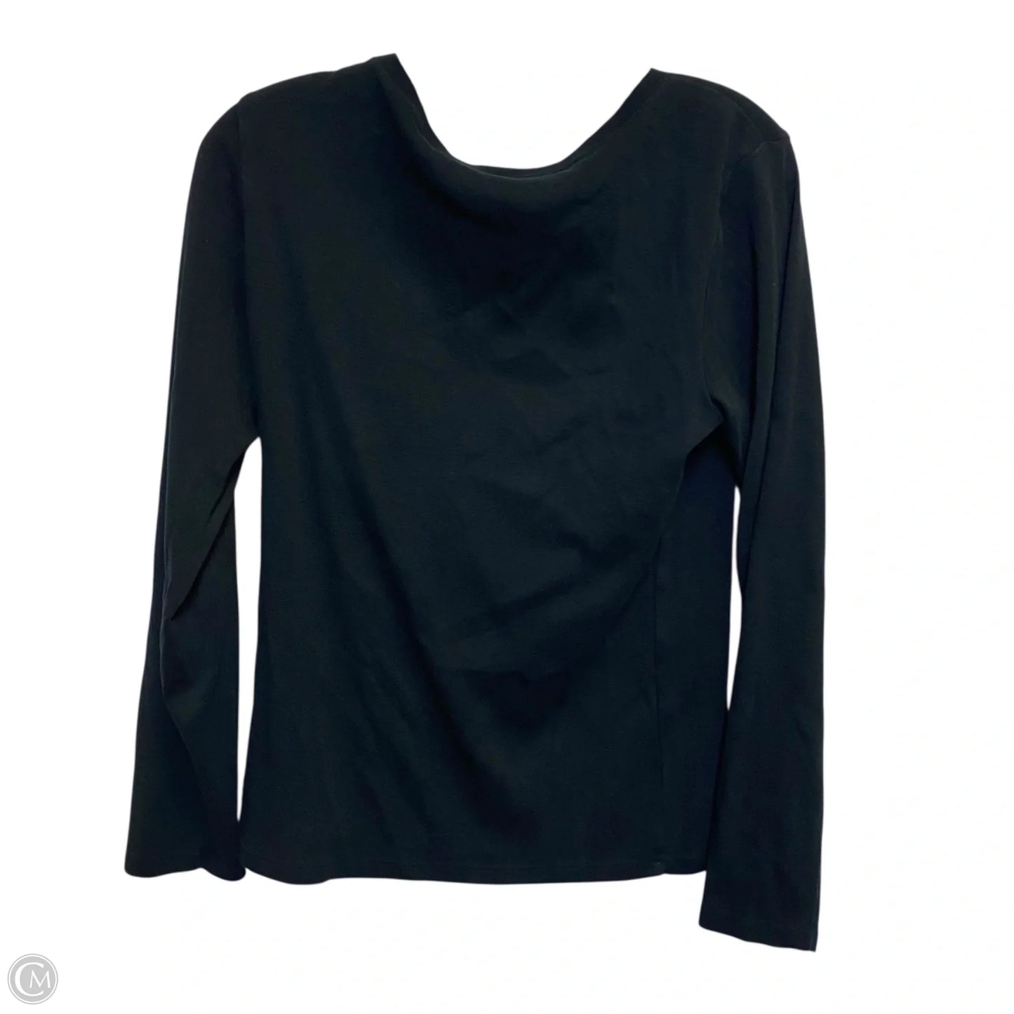 Top Long Sleeve By Ralph Lauren In Black, Size: L
