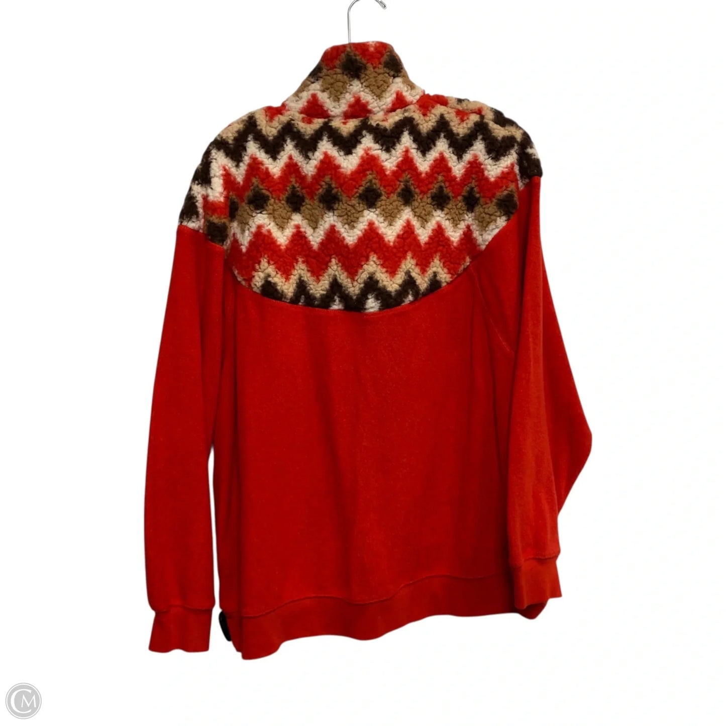 Sweatshirt Collar By Aerie In Red, Size: M