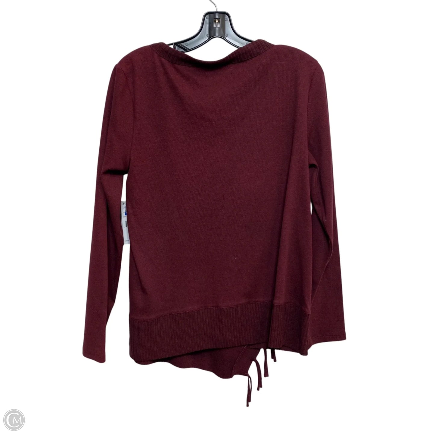 Top Long Sleeve By Rafaella In Red, Size: S