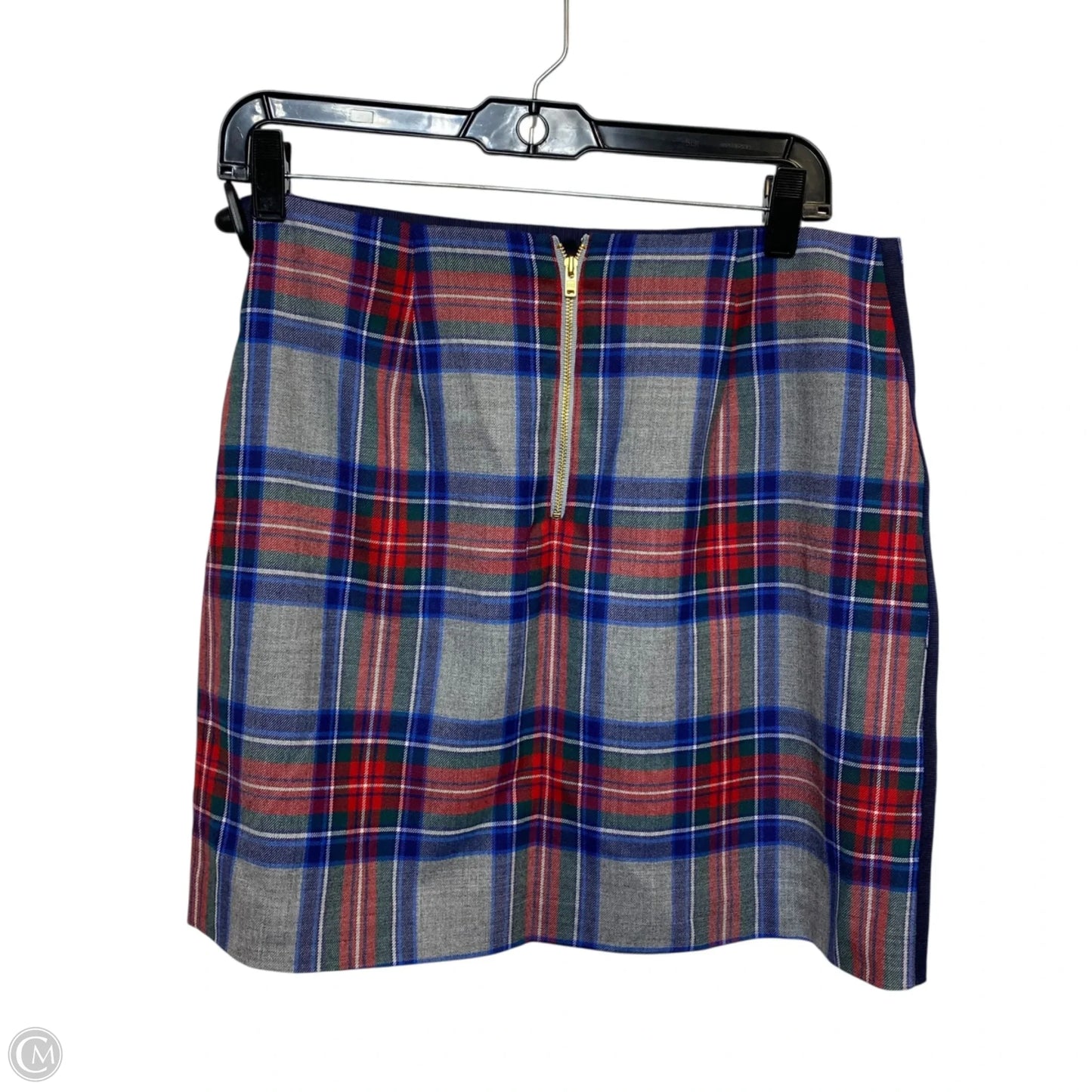 Skirt Designer By Vineyard Vines In Plaid Pattern, Size: S