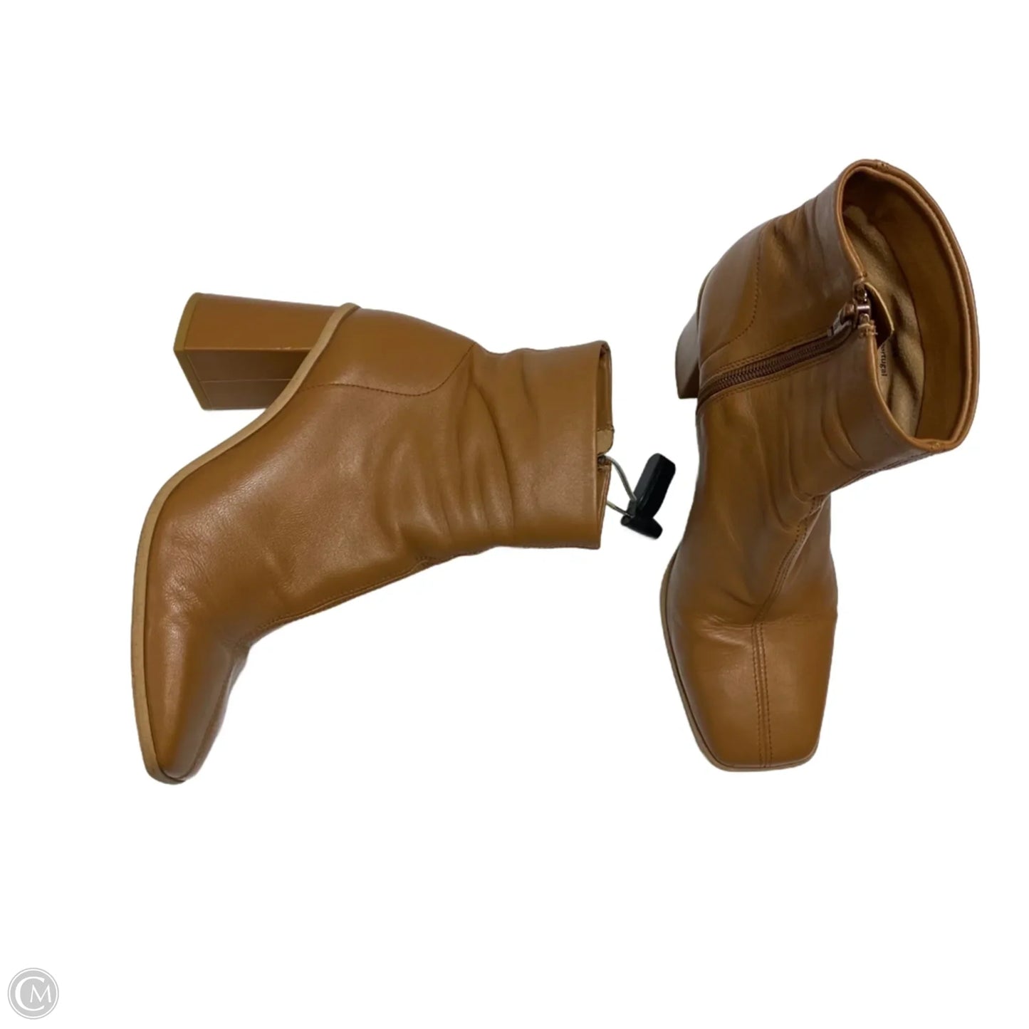 Boots Ankle Heels By Free People In Brown, Size: 8.5