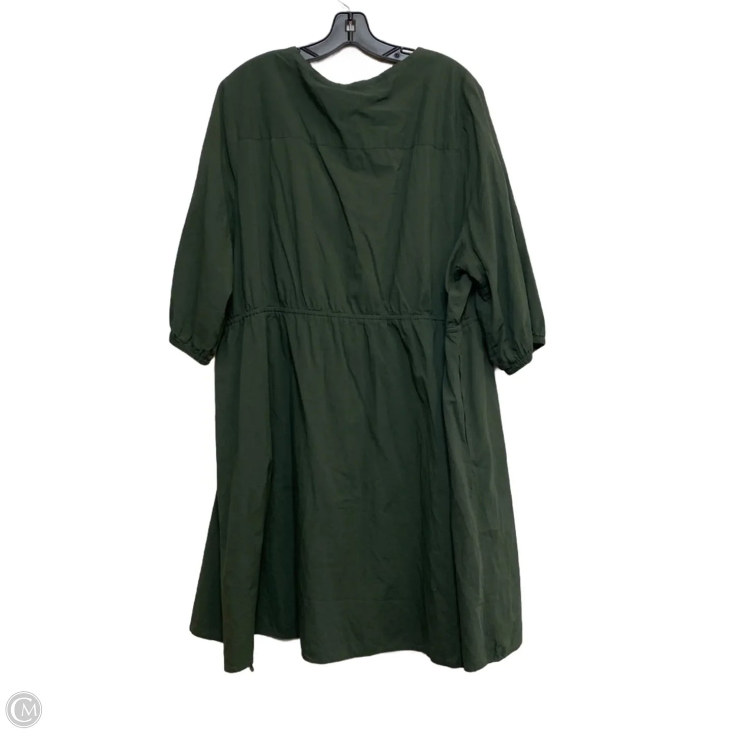 Dress Casual Short By Terra & Sky In Green, Size: 3x