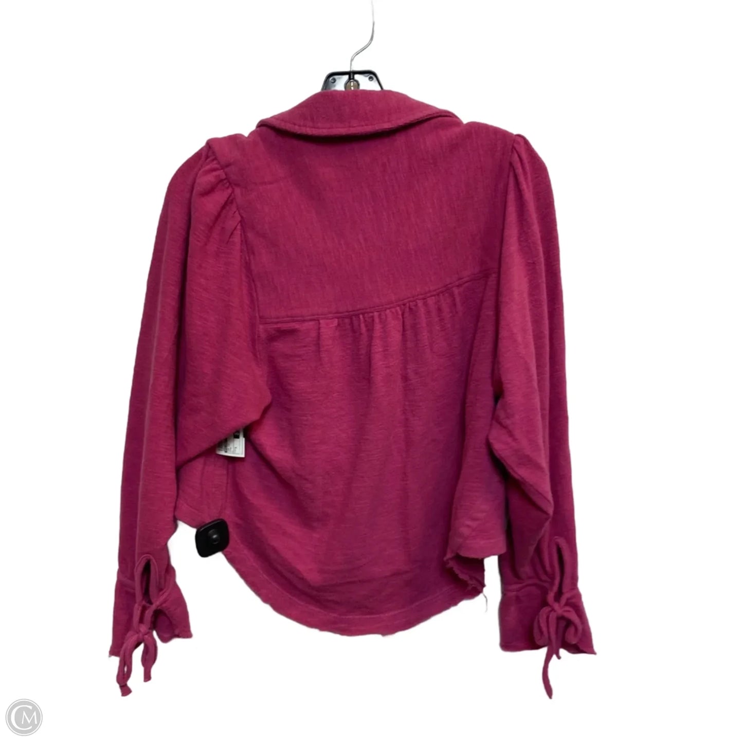 Top Long Sleeve By Pilcro In Pink, Size: S