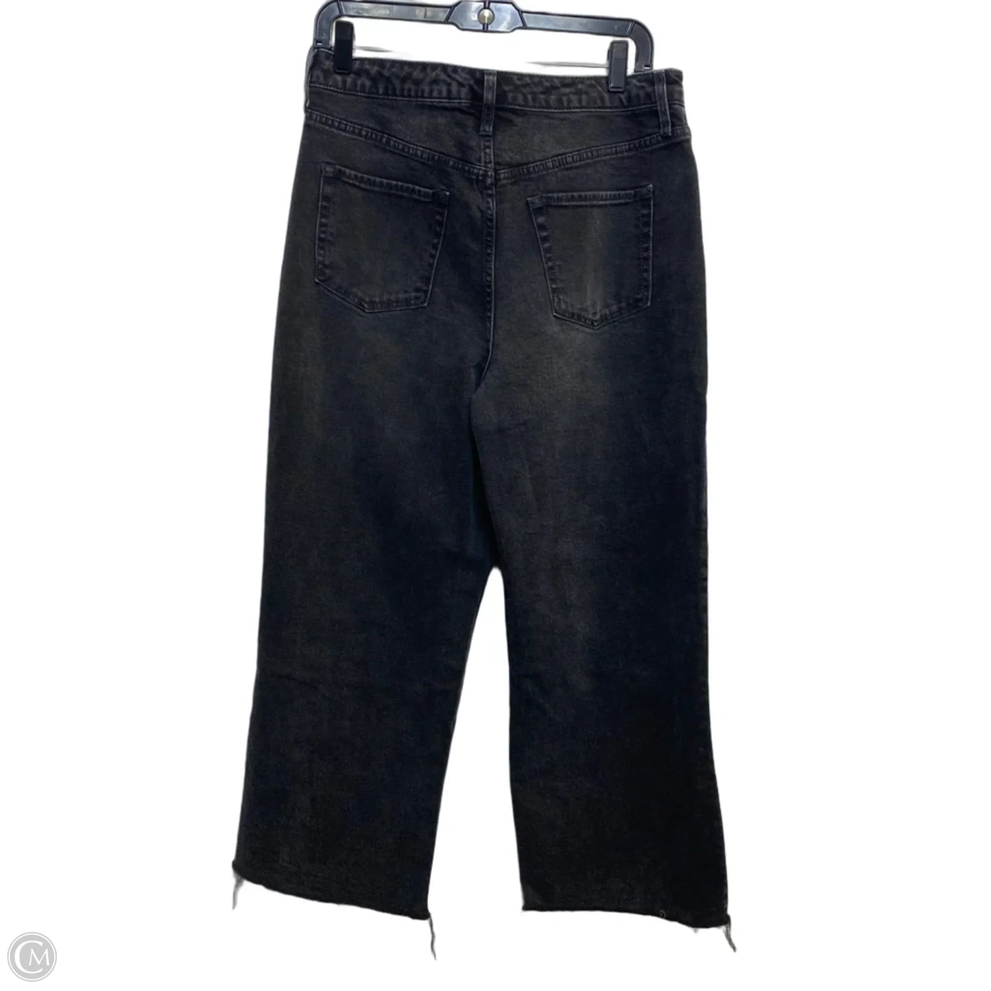 Jeans Wide Leg By Wild Fable In Black Denim, Size: 12