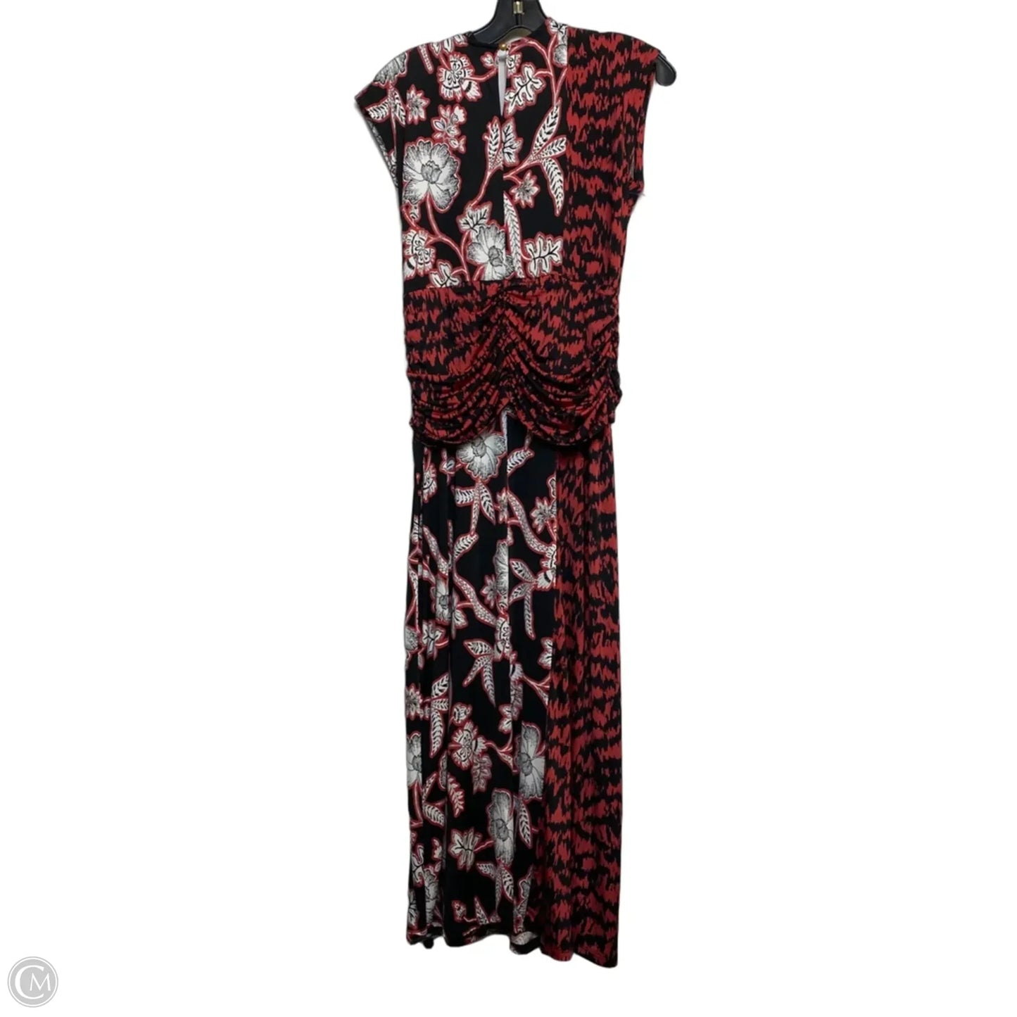 Dress Casual Maxi By Iman Hsn In Black & Red, Size: M