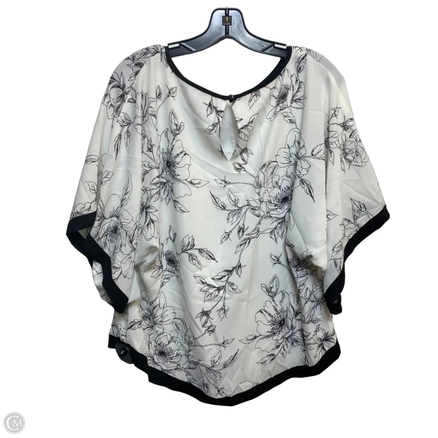 Top Short Sleeve By White House Black Market In White, Size: S