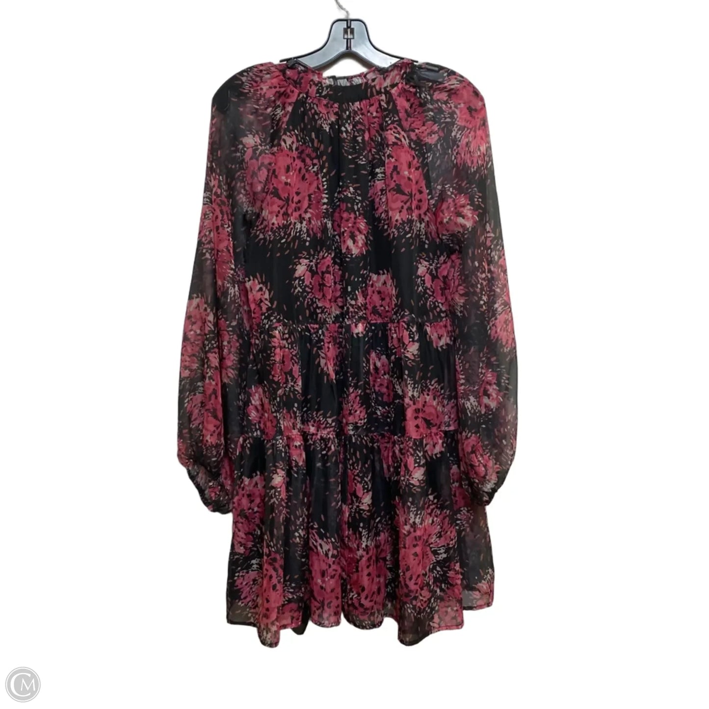 Dress Casual Short By Entro In Black & Pink, Size: M