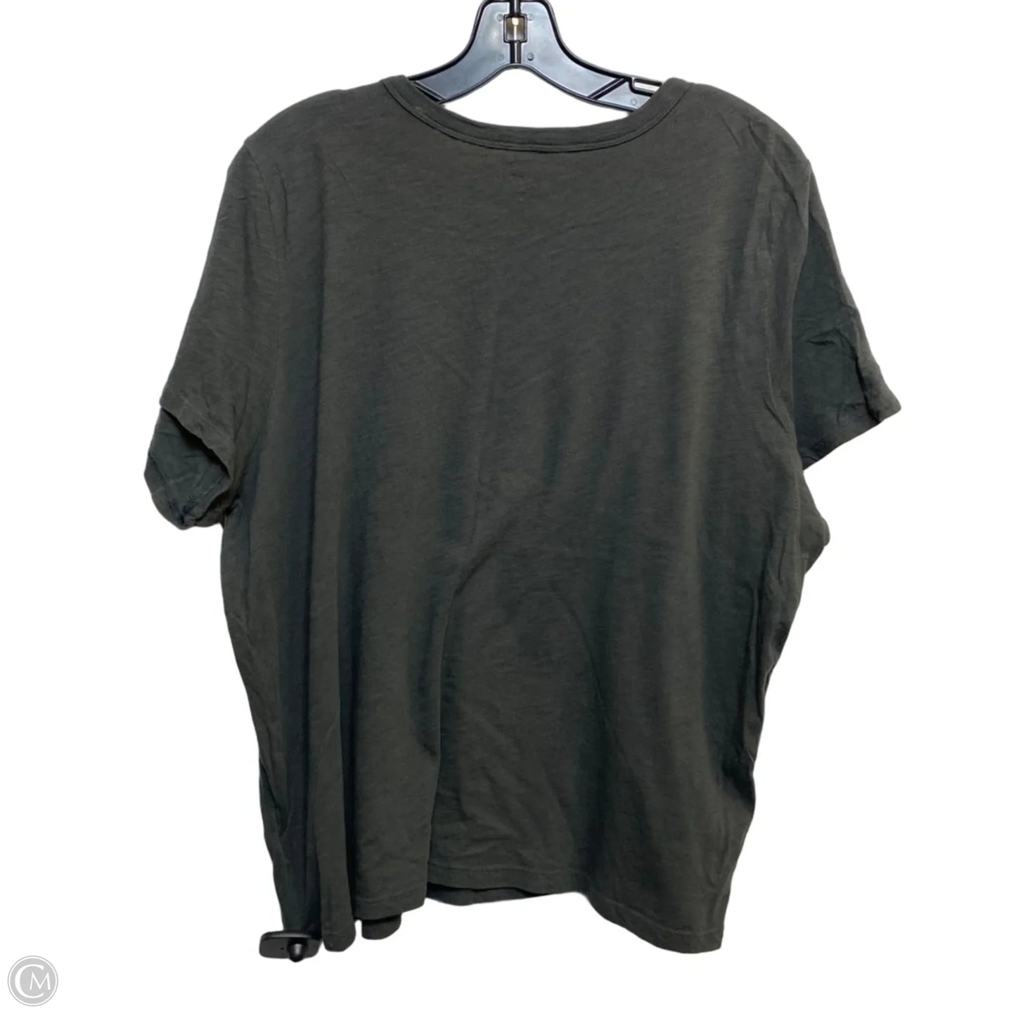 Top Short Sleeve By Old Navy In Grey, Size: Xl