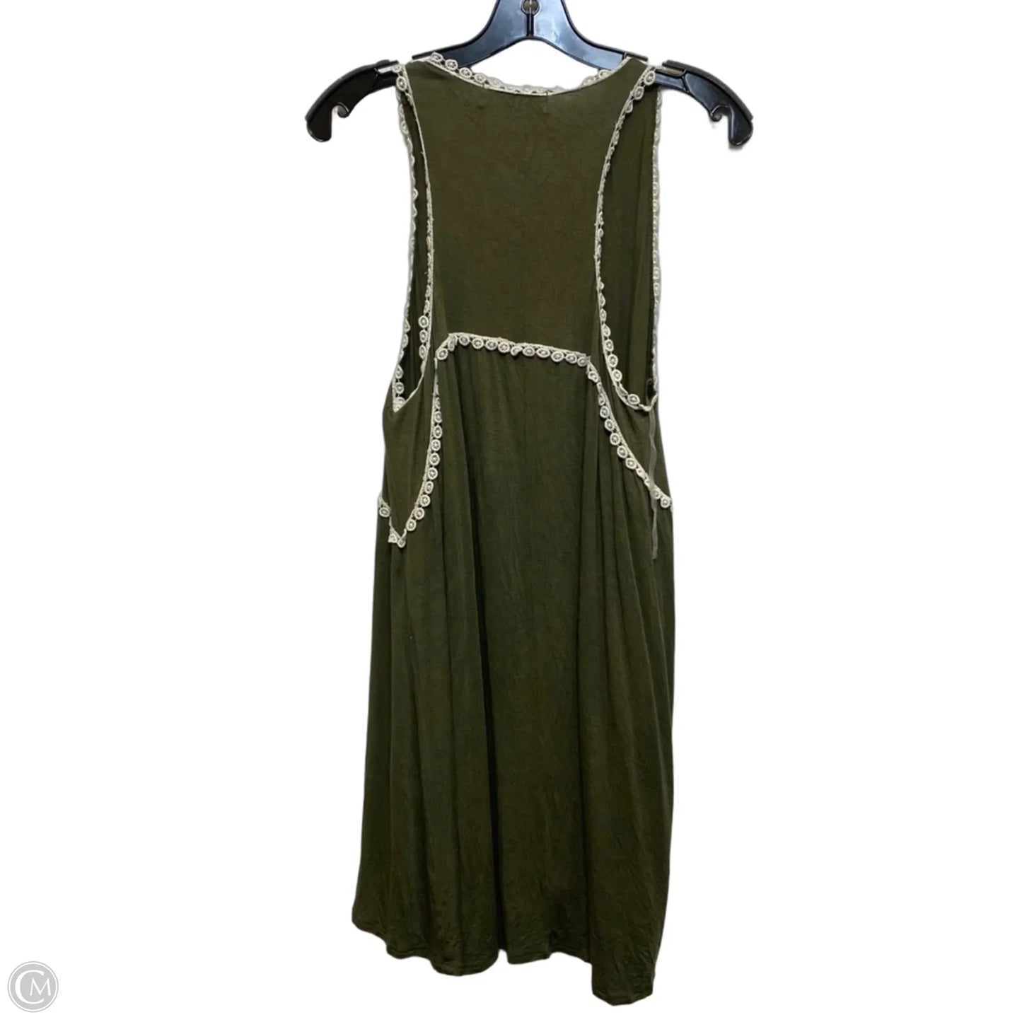 Dress Casual Short By Impressions In Green, Size: L