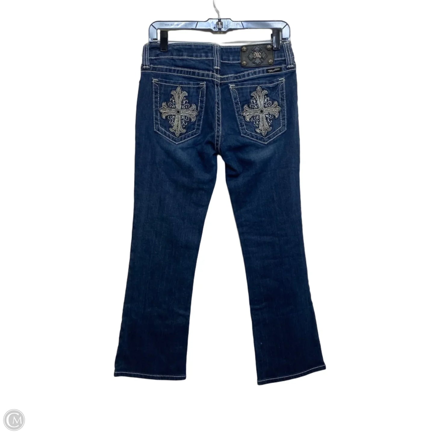 Jeans Boot Cut By Miss Me In Blue Denim, Size: 6