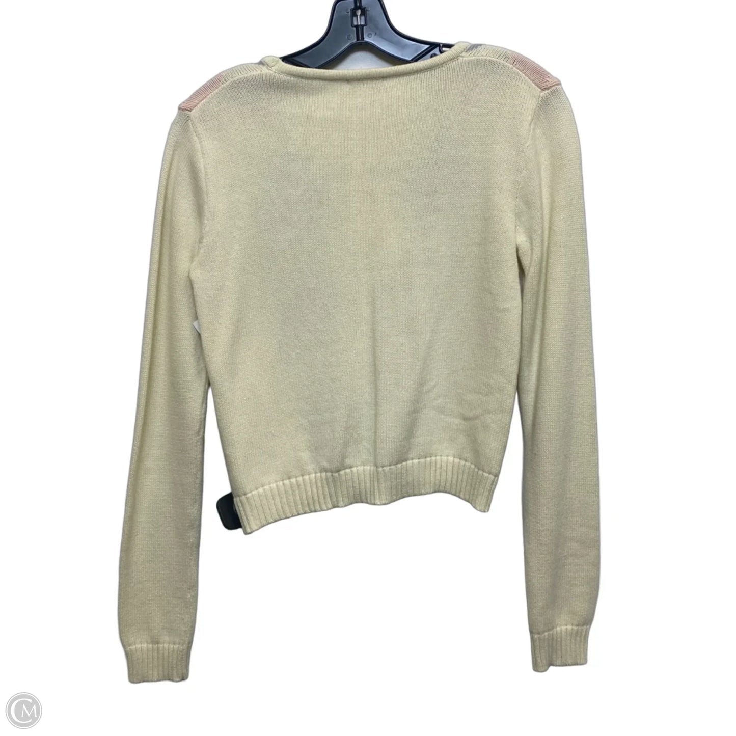 Cardigan By John Galt In Cream, Size: Osfm