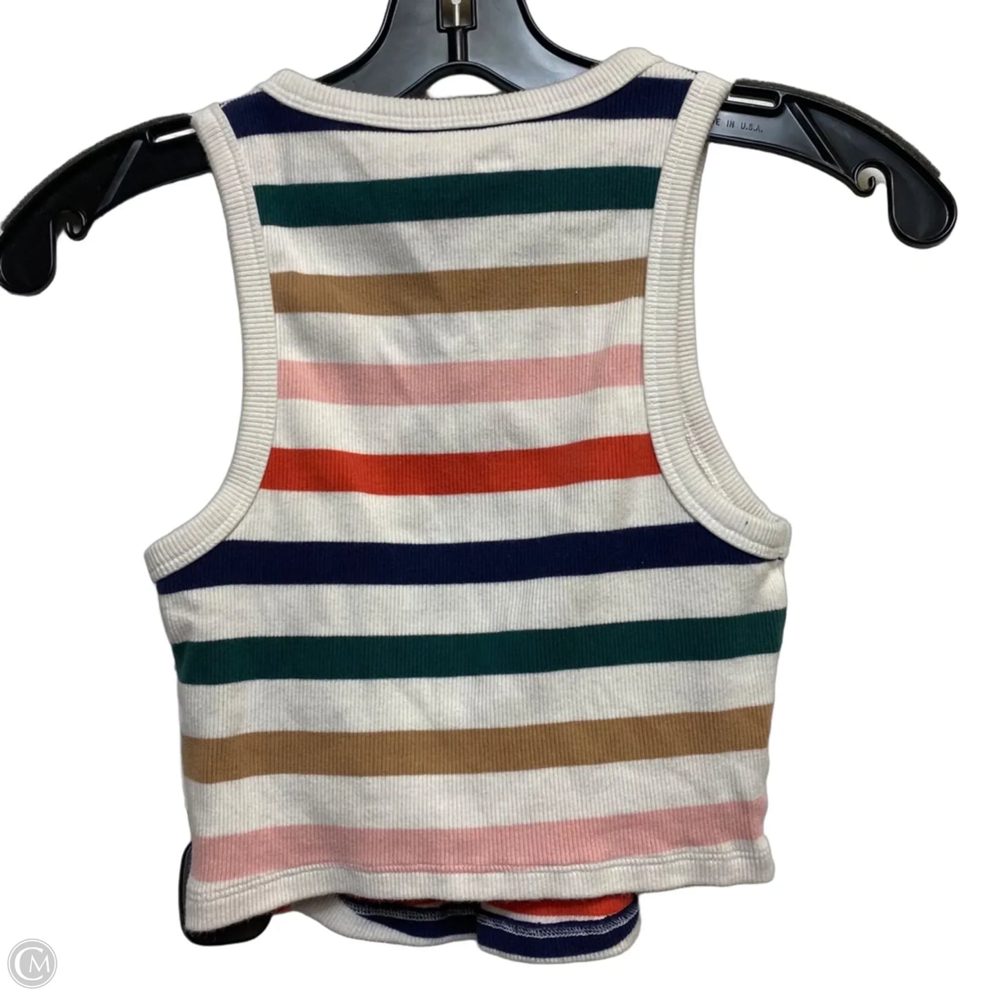 Top Sleeveless By Aerie In Nautical Print, Size: S