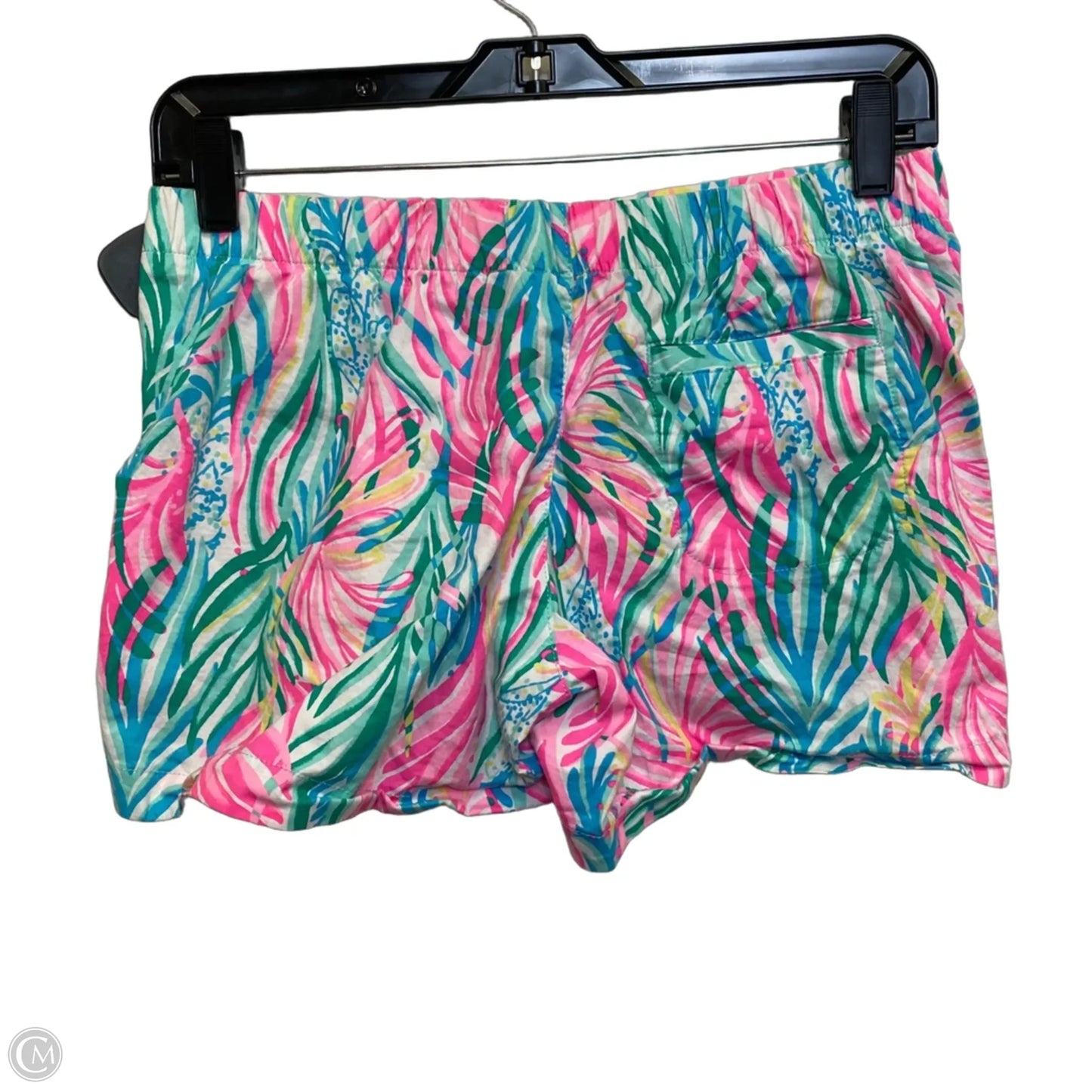 Shorts Designer By Lilly Pulitzer In Green & Pink, Size: Xs