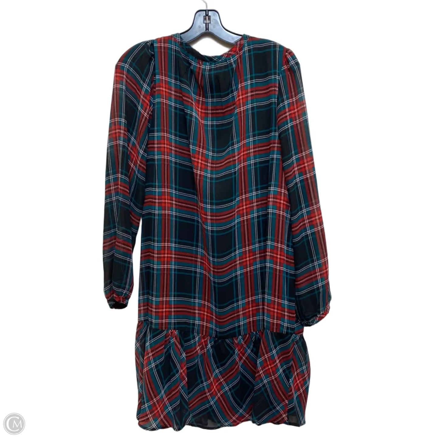 Dress Casual Short By Draper James In Plaid Pattern, Size: L