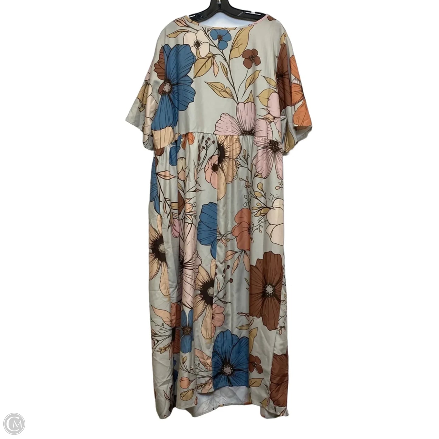 Dress Casual Maxi By Emery Rose In Beige, Size: 4x