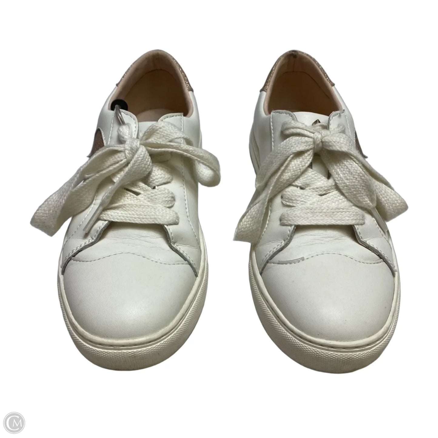 Shoes Designer By Kate Spade In Cream & Pink, Size: 8.5