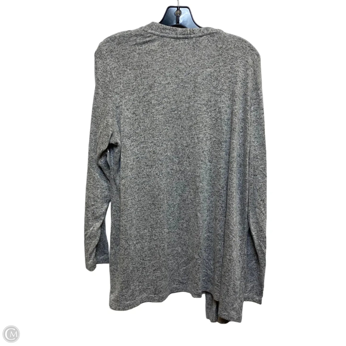 Cardigan By 41 Hawthorn In Grey, Size: 2x