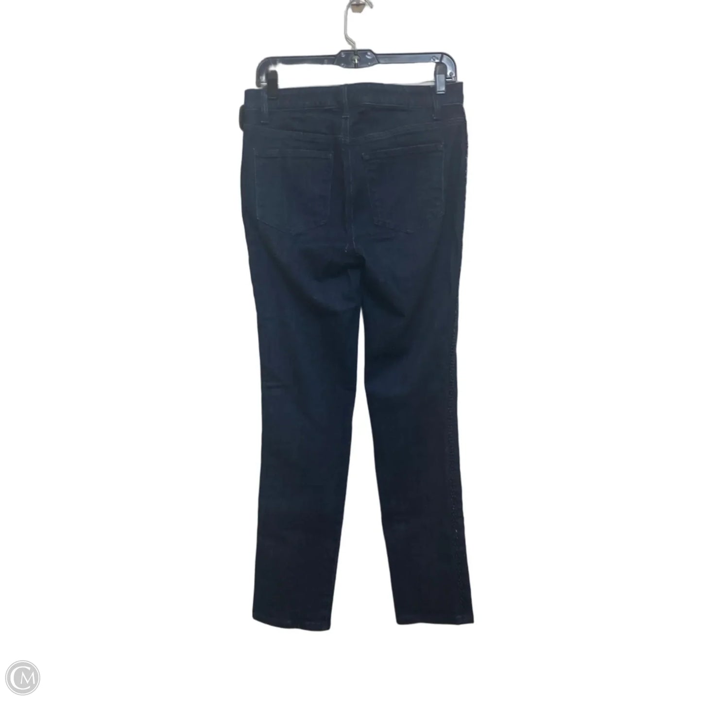Jeans Straight By Talbots In Blue Denim, Size: 4