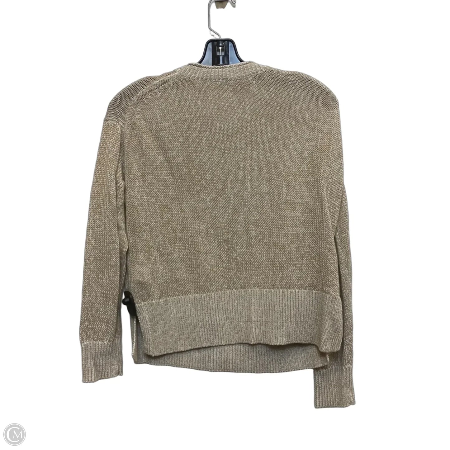 Sweater By J. Crew In Cream & Tan, Size: Xxs