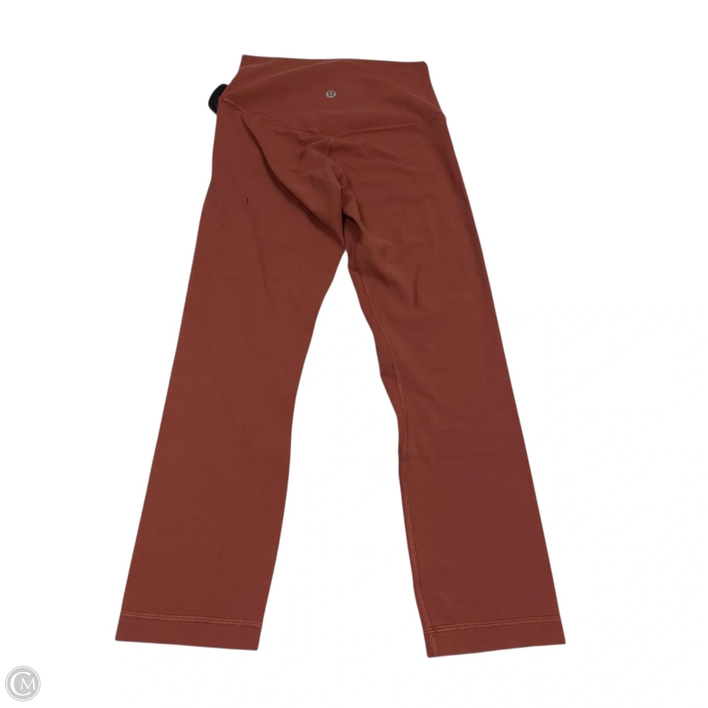 Athletic Leggings Designer By Lululemon In Red, Size: Xs