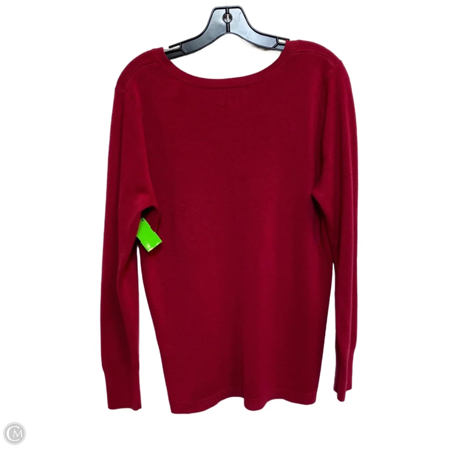 Sweater By Croft And Barrow In Pink, Size: L