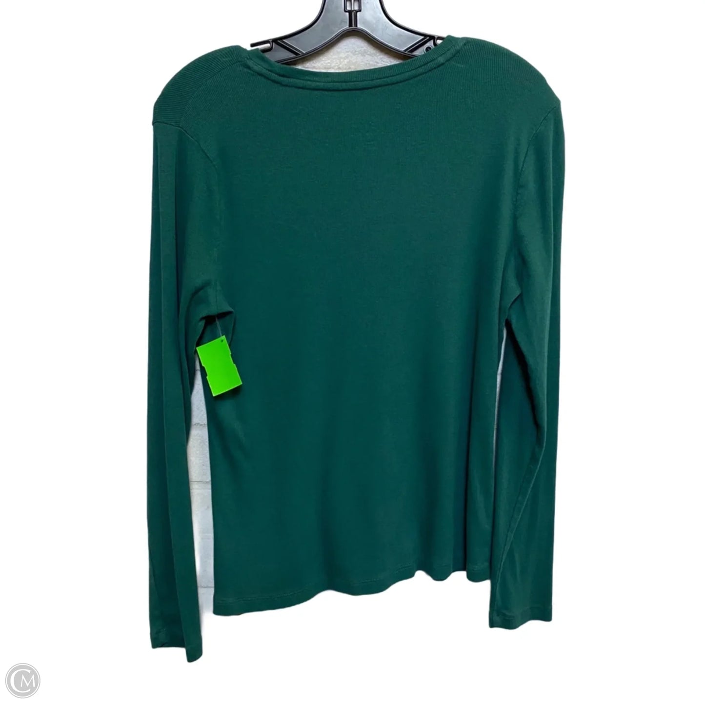 Top Long Sleeve By A New Day In Green, Size: L